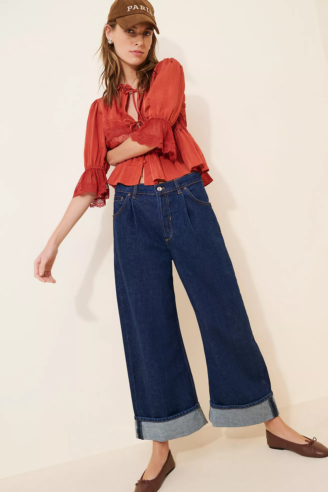 Alia Wide-Leg Jeans Secondhand | Free People (Global - UK&FR Excluded)