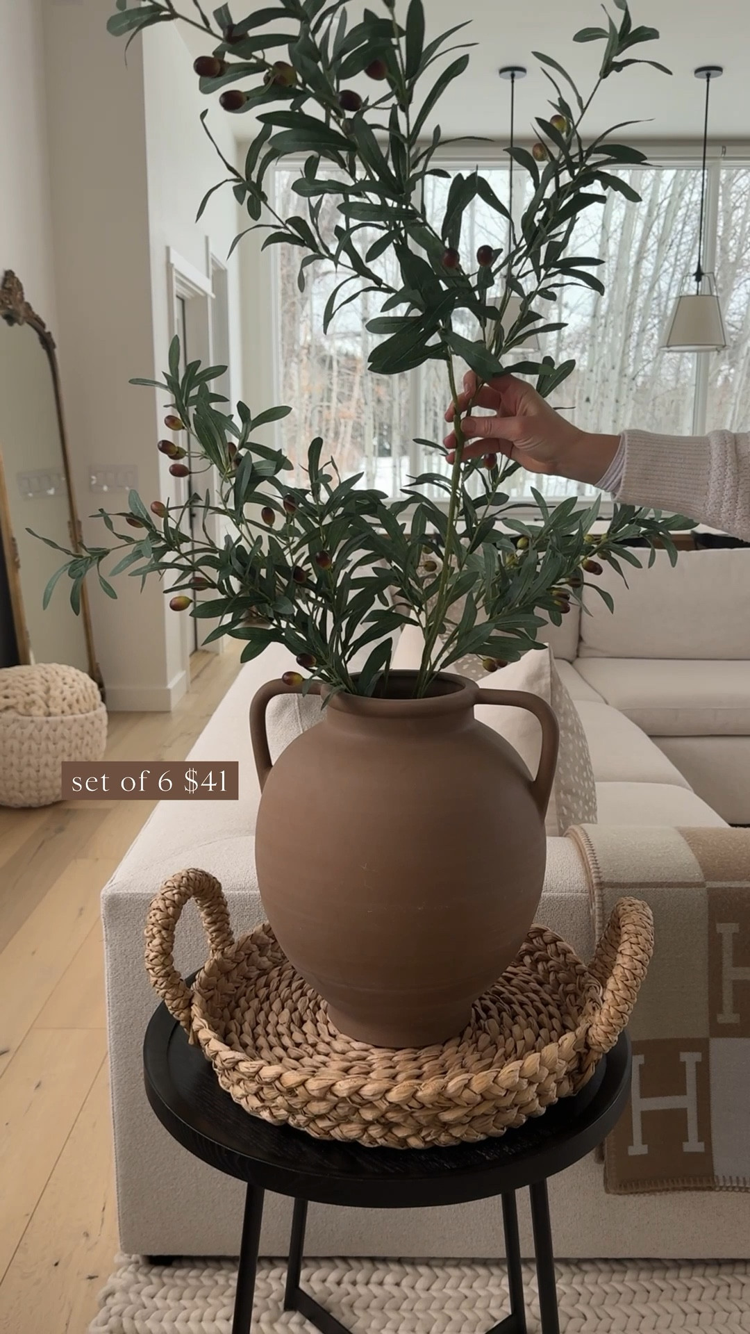 Easy spring refresh for your home - Amazon faux olive branches 🫒 

Living room
Decor 

#LTKSeasonal #LTKHome