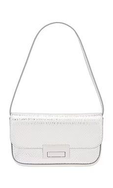 Loeffler Randall Stefania Clutch in Silver from Revolve.com | Revolve Clothing (Global)