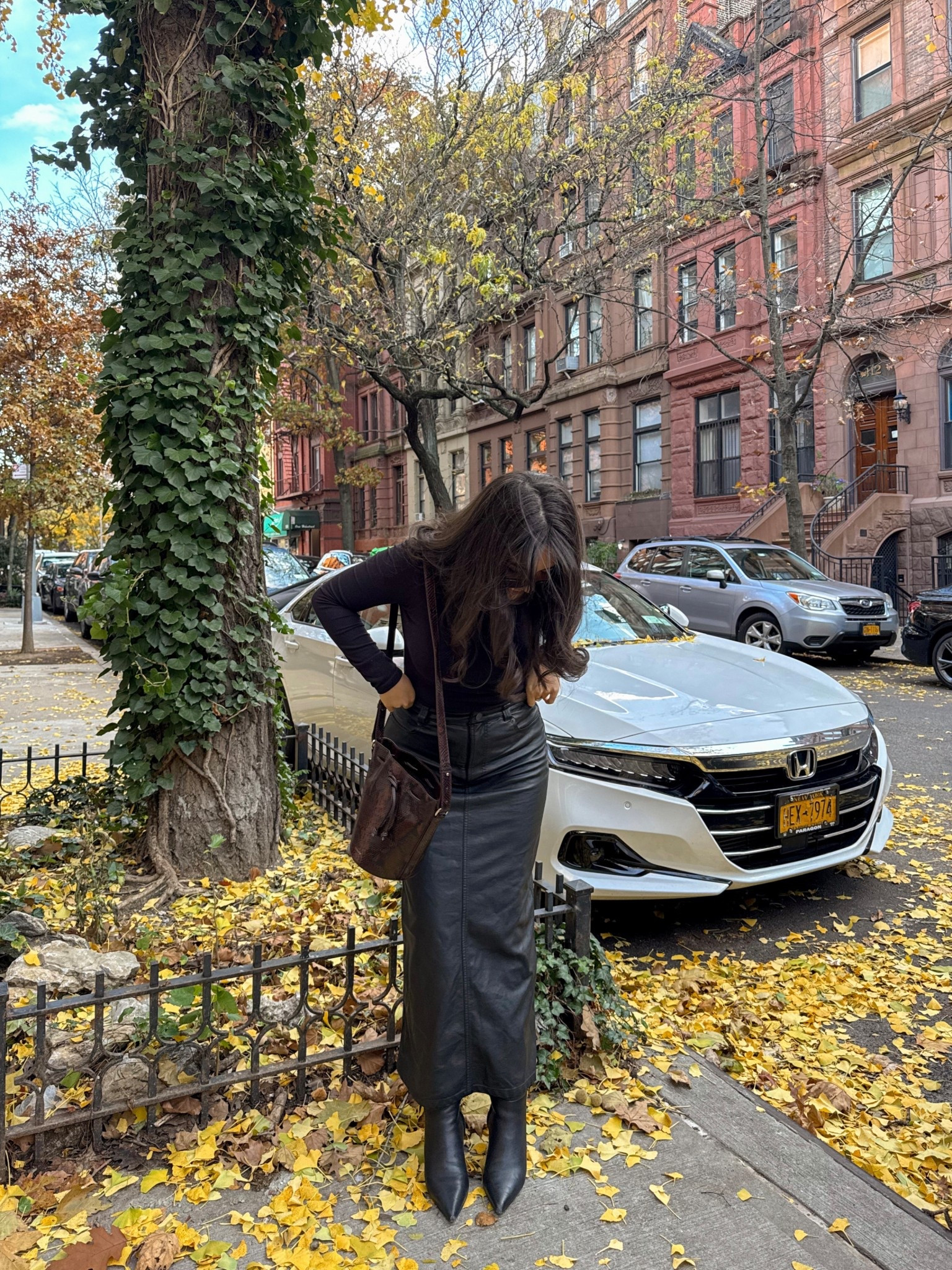 Fall holiday outfit inspo 🍂
This leather-skirt look is polished, comfy, and so good for Thanksgiving dinner or any fall plans.

Linked pieces: turtleneck, knee high boots, leather skirt, everyday bag.

#LTKHoliday #LTKSeasonal #LTKCyberWeek