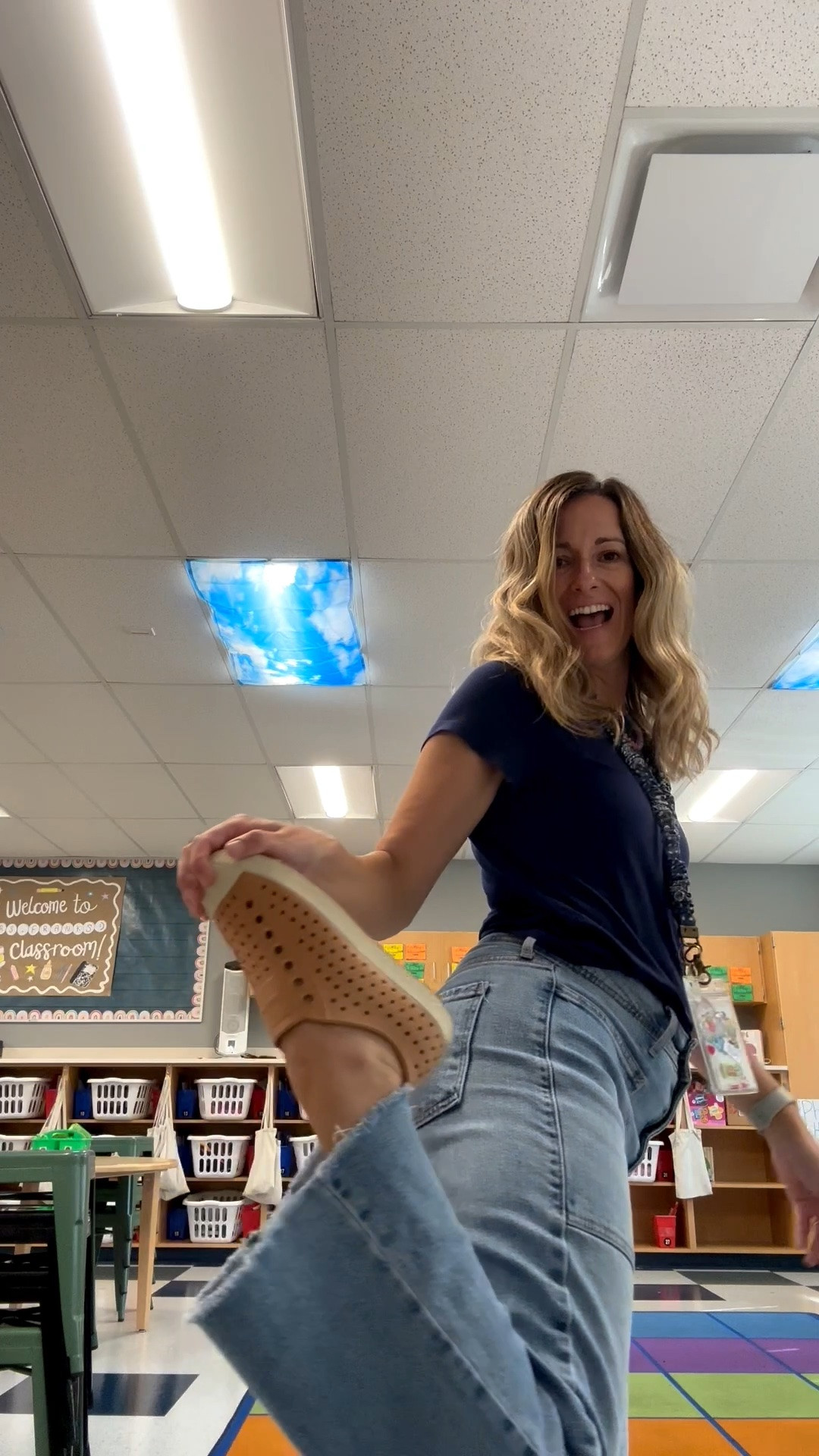 Teacher Outfit: Friday Week 3 @Native Shoes

#LTKootd