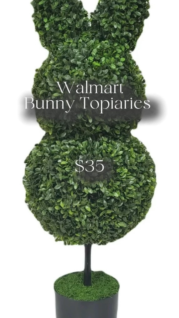 My Texas House from Walmart just released this bunny topiary! Perfect Easter or spring decor. Looks great outside in planters or inside as part of your Easter decorations. So affordable this won’t last.

#walmart #spring decor 

Walmart, my Texas house, topiary, Easter decorations, spring decor, bunny topiaries, affordable spring decor 

#LTKSaleAlert #LTKSeasonal #LTKHome