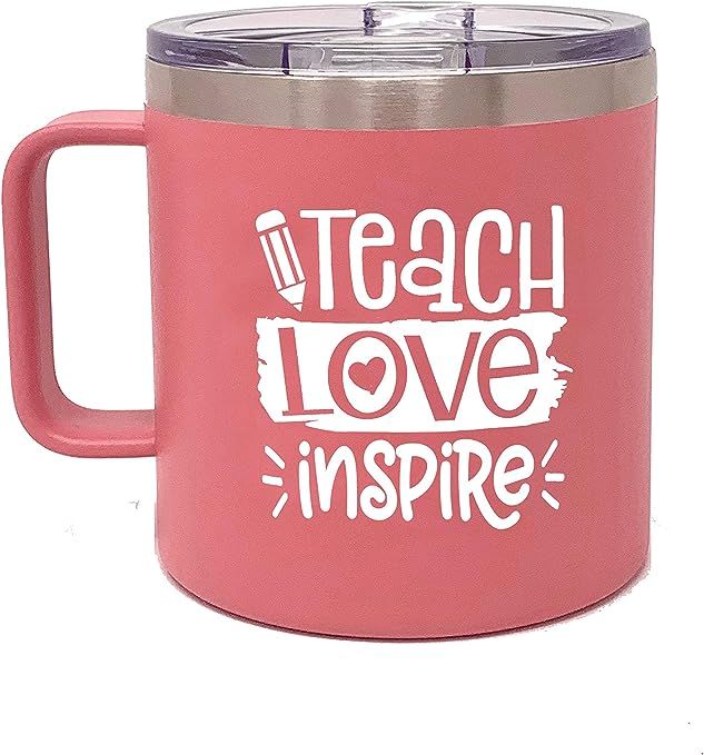 Brooke & Jess Designs Teacher Gifts for Women - Teacher Coffee Mug, Tumbler, Cup - Teacher Apprec... | Amazon (US)
