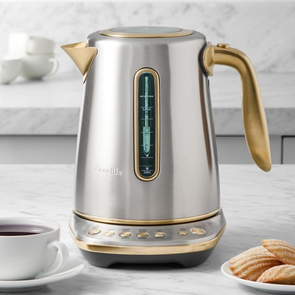 Breville Smart Kettle™ Luxe, Stainless-Steel & Brass | Williams-Sonoma