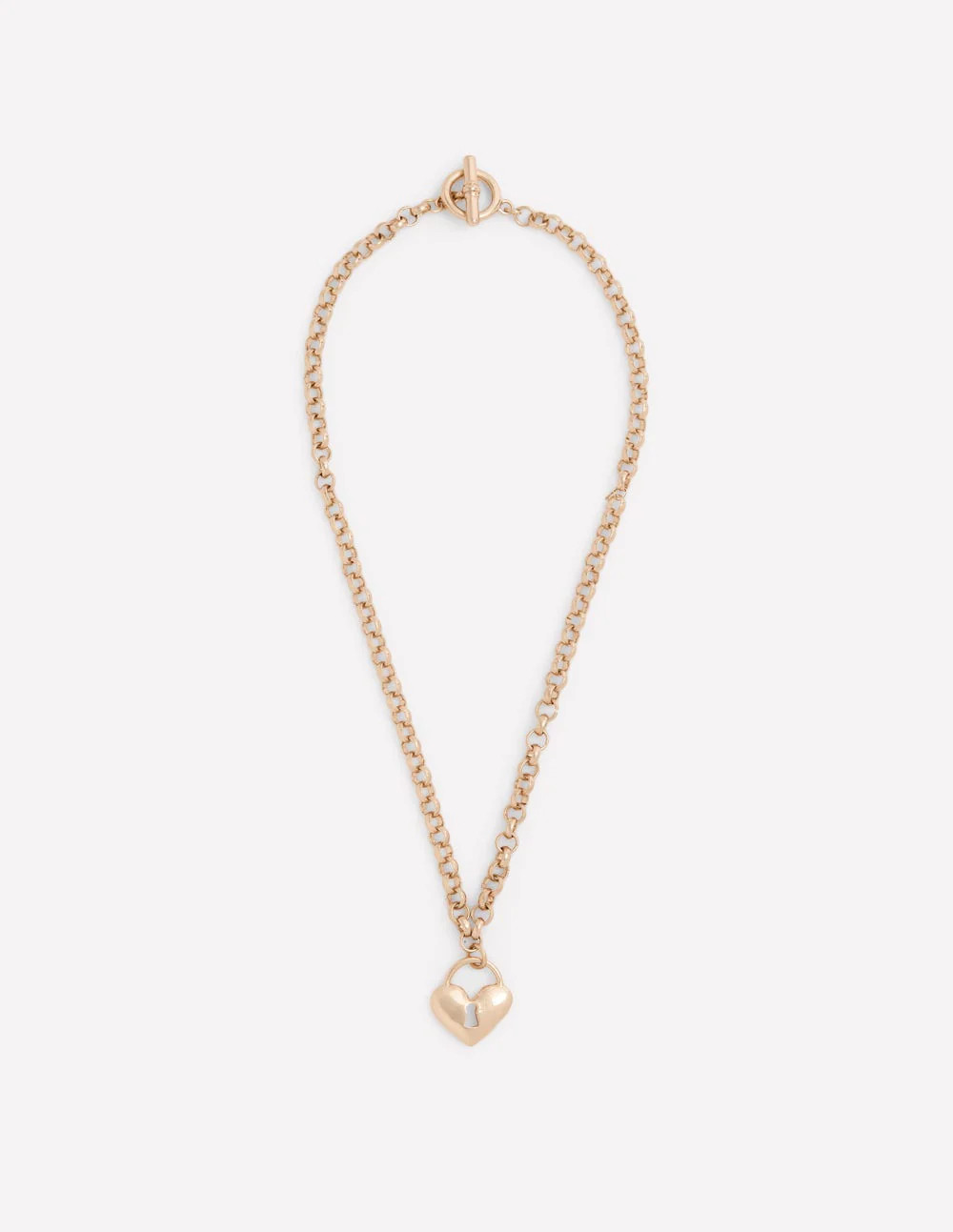 Love Lock Necklace-Gold | Boden (US)