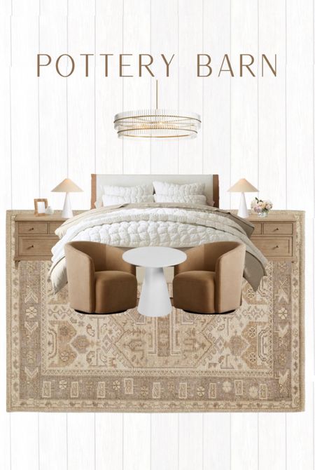 Neural bedroom design 

Pottery barn, chandelier, lamps, rug, white lamps, white round table brown chairs 



#LTKHome #LTKStyleTip #LTKFamily