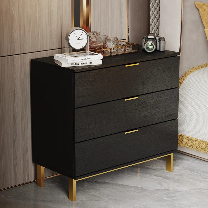 Willa Arlo™ Interiors Devizes 3 - Drawer Nightstand & Reviews | Wayfair | Wayfair North America