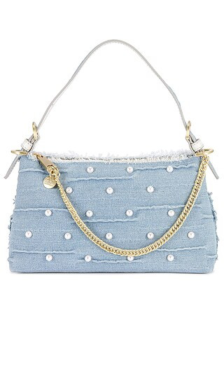 Posen Zip Top Crossbody in Light Denim | Revolve Clothing (Global)
