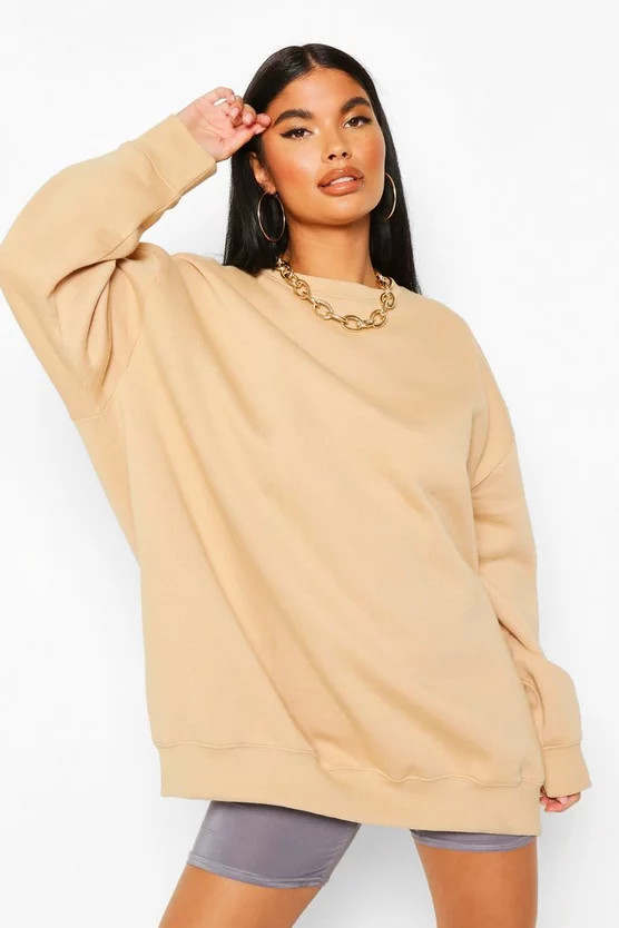 Petite Oversize Sweat | Boohoo.com (US & CA)