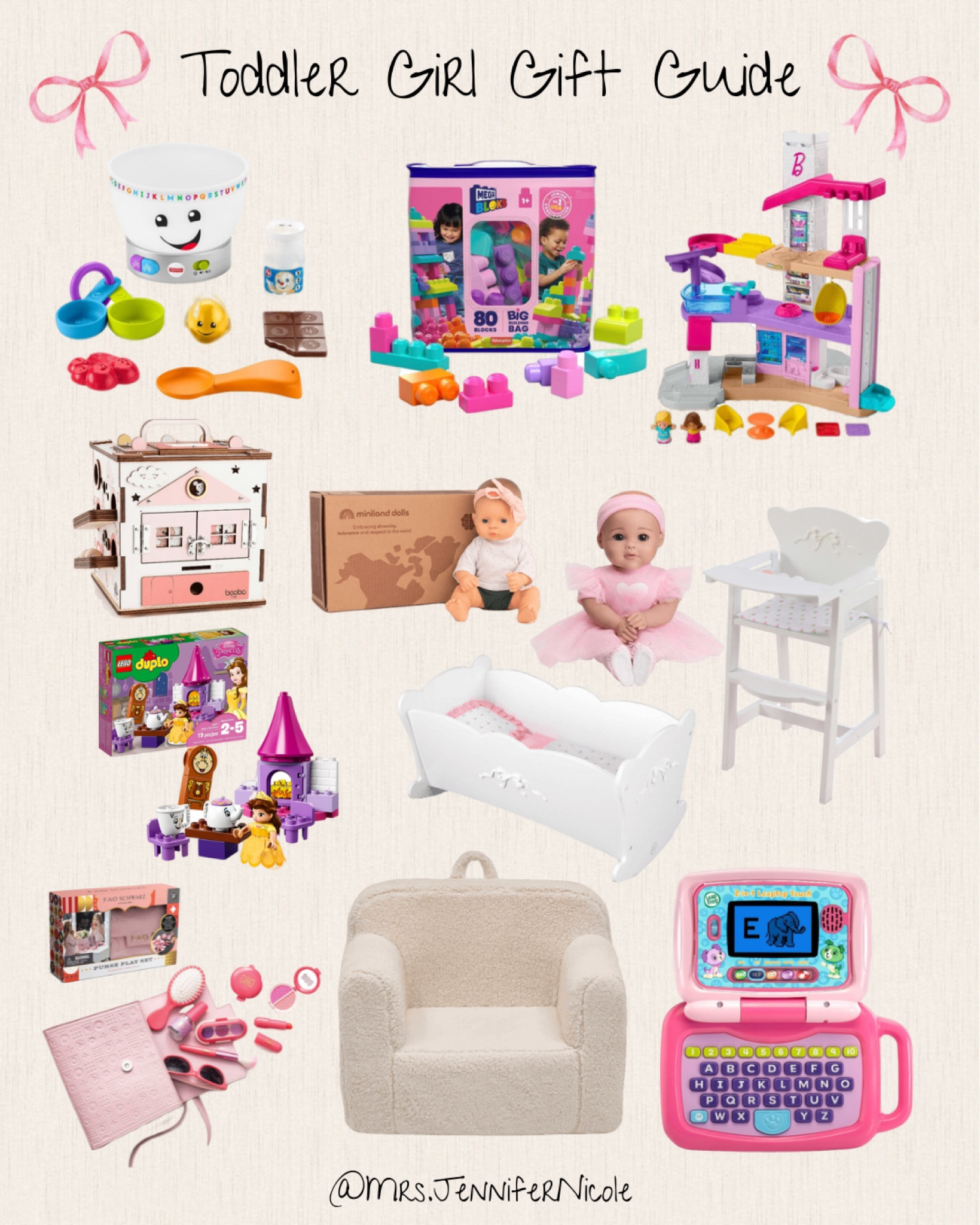 Toddler Girl Gifts, Baby Girl Gift Ideas, Gift Guide

#LTKfamily #LTKGiftGuide #LTKkids