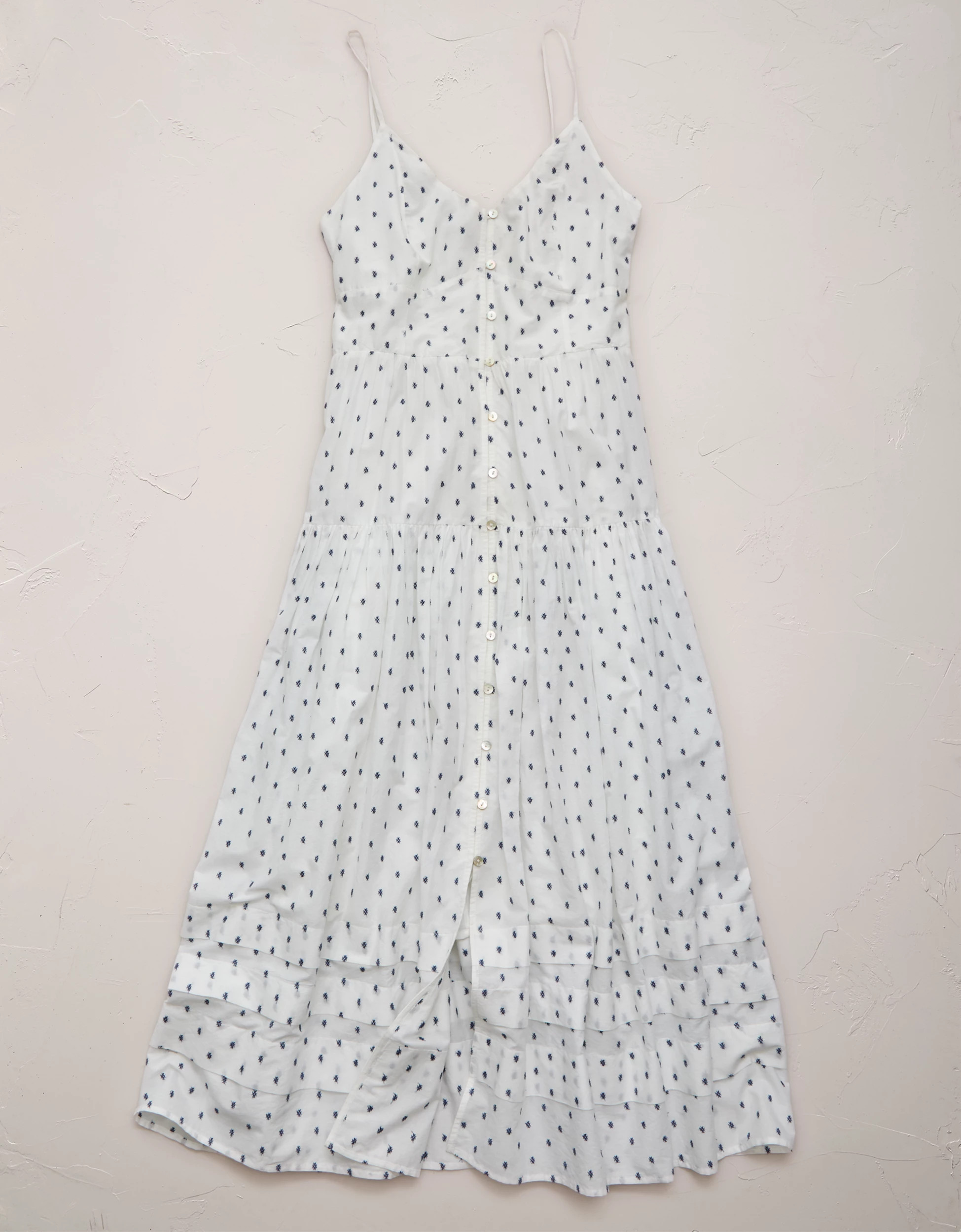 AE77 Strappy Button-Up Maxi Dress | American Eagle Outfitters (US & CA)