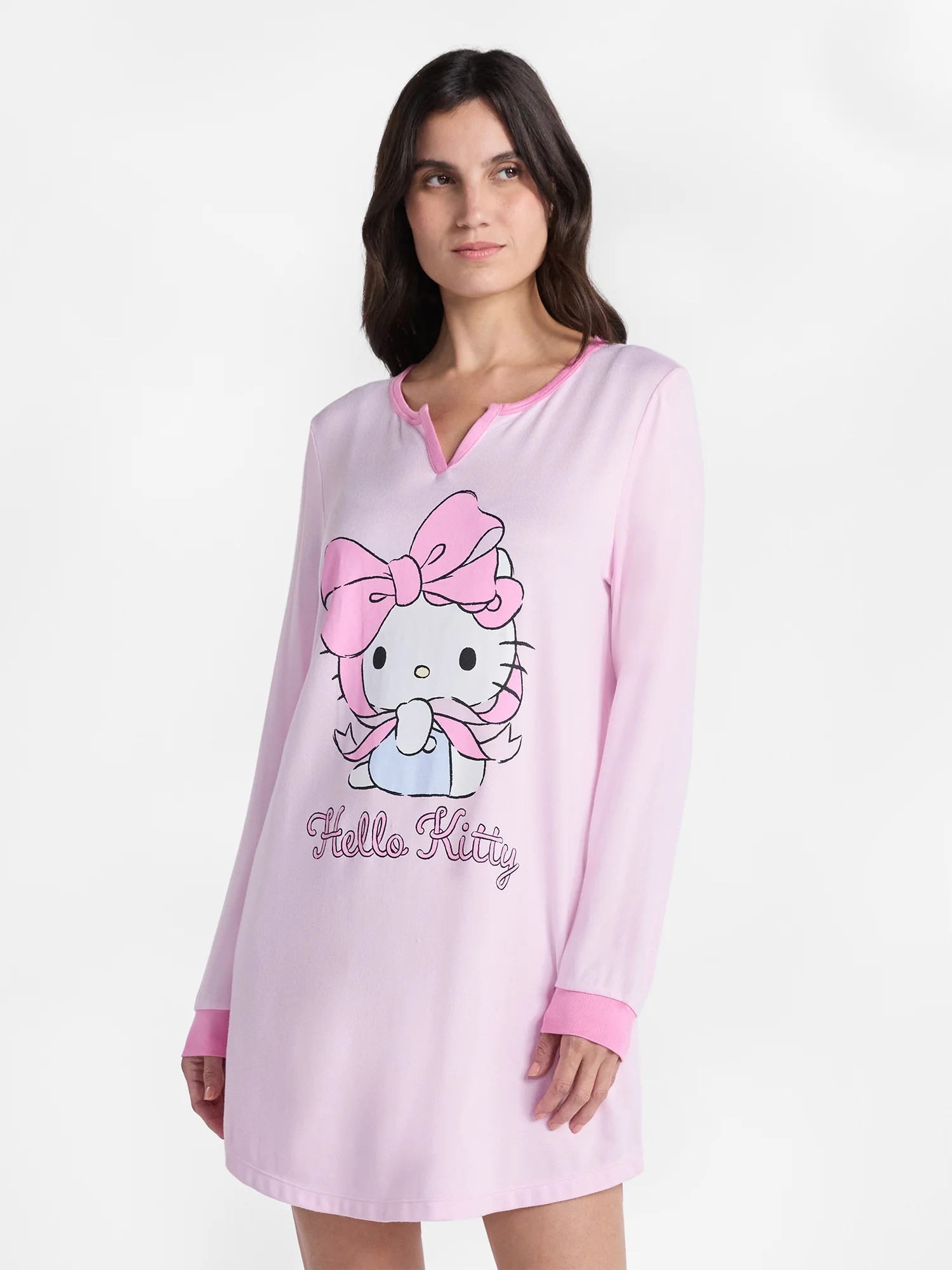 Hello Kitty Women's Valentine's Day Sleepshirt, Sizes XS-3X | Walmart (US)
