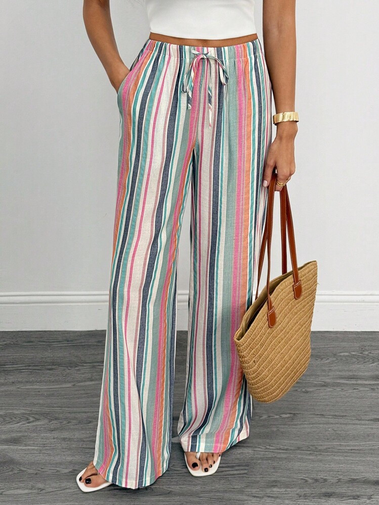 Gestreepte Broek Tall | SHEIN