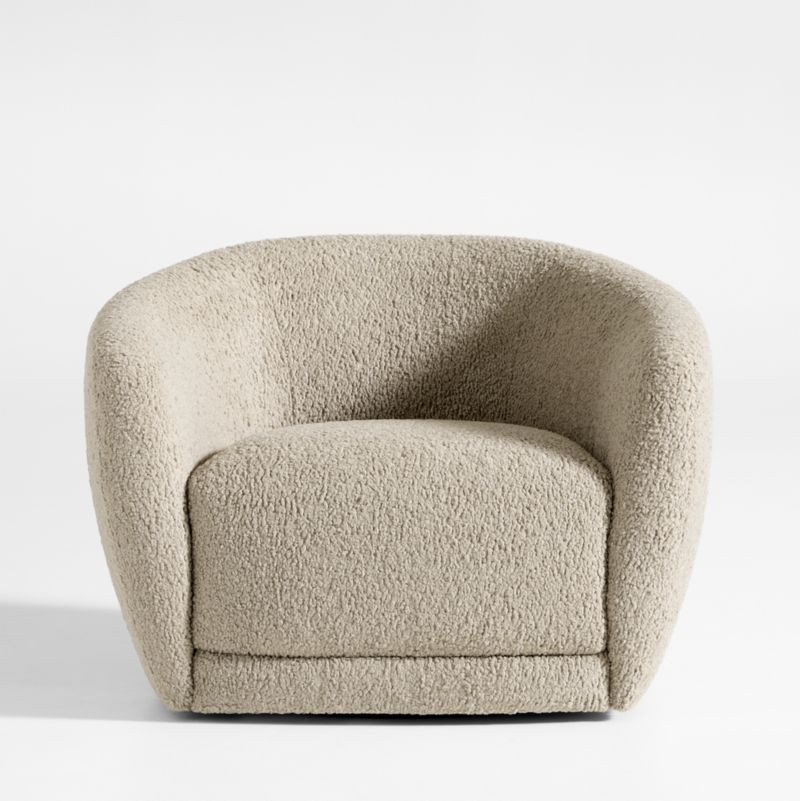 Valen Swivel Accent Chair | Crate & Barrel | Crate & Barrel