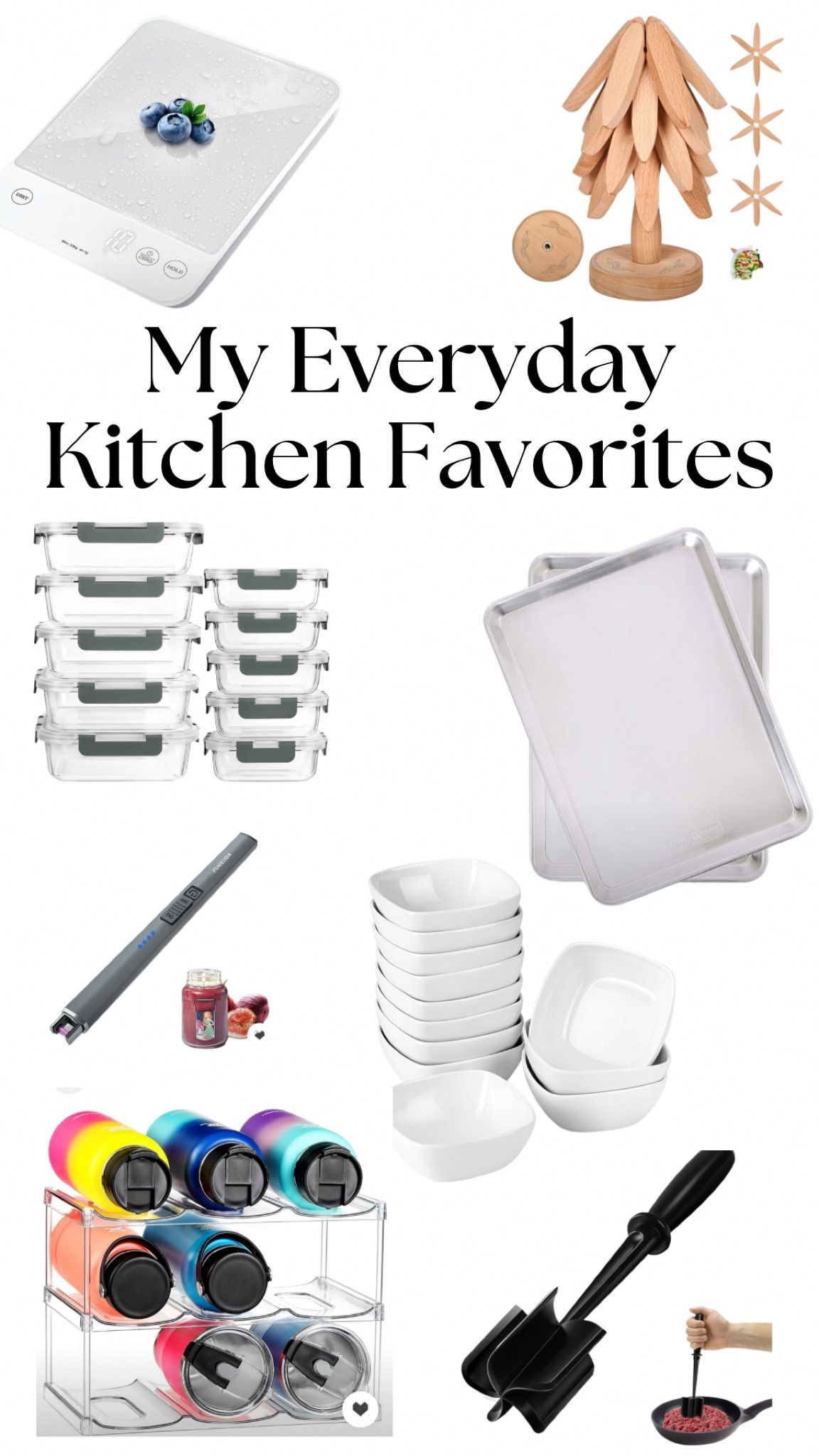 These items have become my everyday essentials in the kitchen! 

#Kitchenessentials #kitchenorganization 