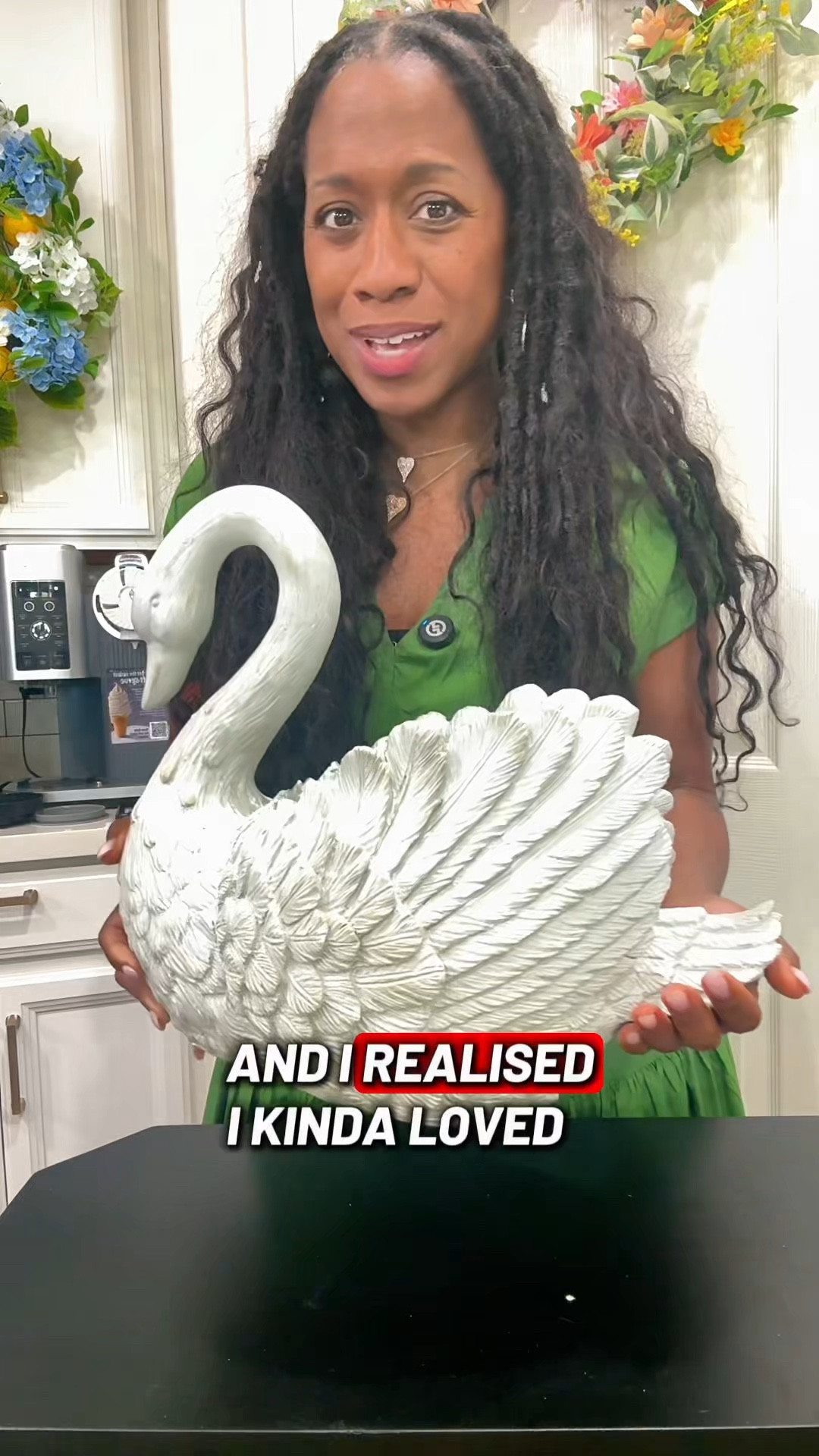 Swan planter pot 🦢 
Elegant indoor/outdoor planter that adds charm to any space. @QVC 

#LTKSaleAlert #LTKHome #LTKdayinmylife