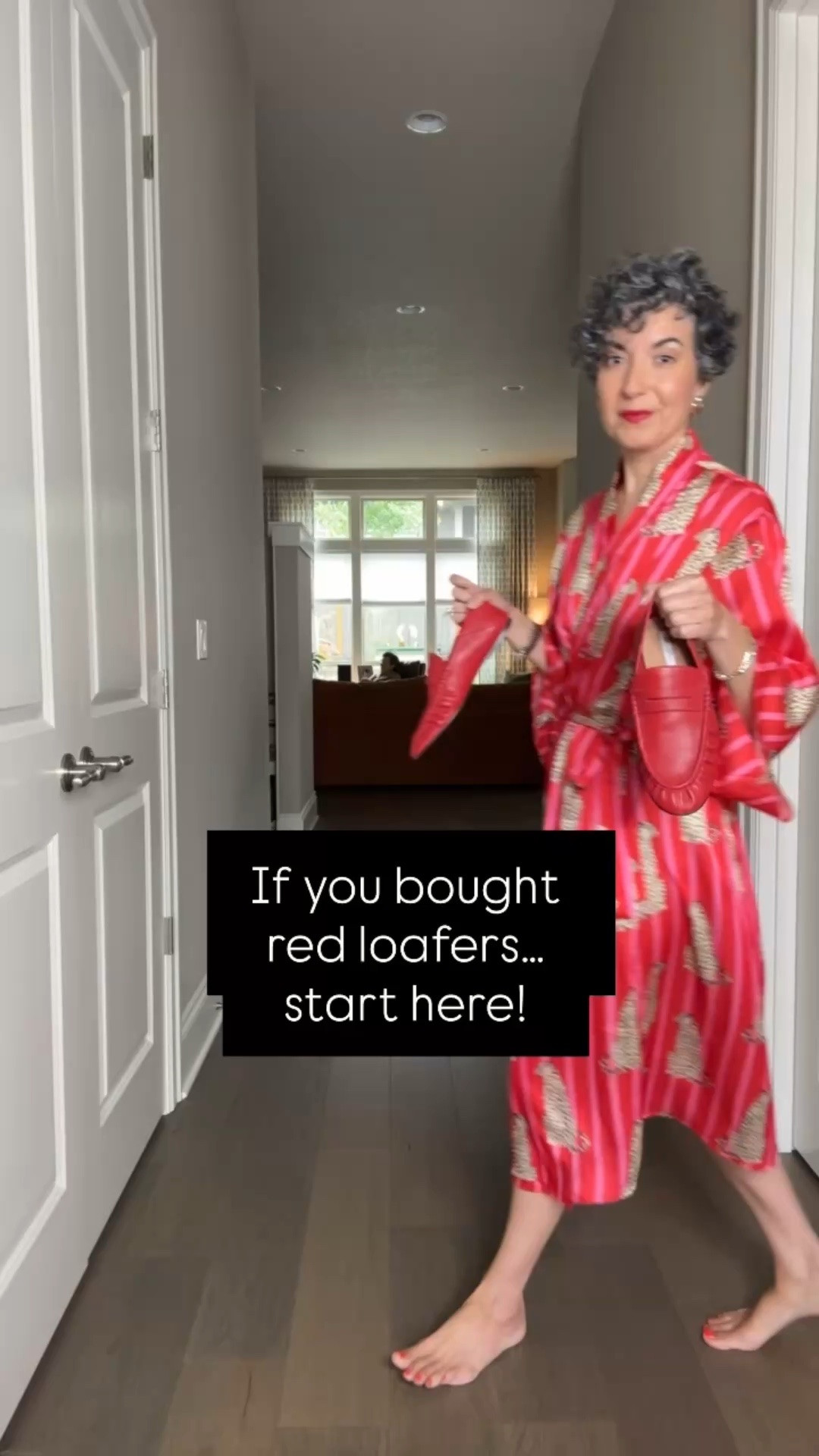Red Loafers 6 Ways! If you bought a pair here is some inspo on how to wear them. I personally sized up half to a 10 but some people find them TTS. They are SO soft and comfortable! 
.
Other sizes: 
Striped top: small 
White skirt: medium 
Balloon pants: small 
Yellow blouse: large 
White pants: medium 
Leopard top: small 
Brown shorts : 4 
Jeans: 4 
Black dress: small

#LTKgrwm #LTKSeasonal #LTKSaleAlert