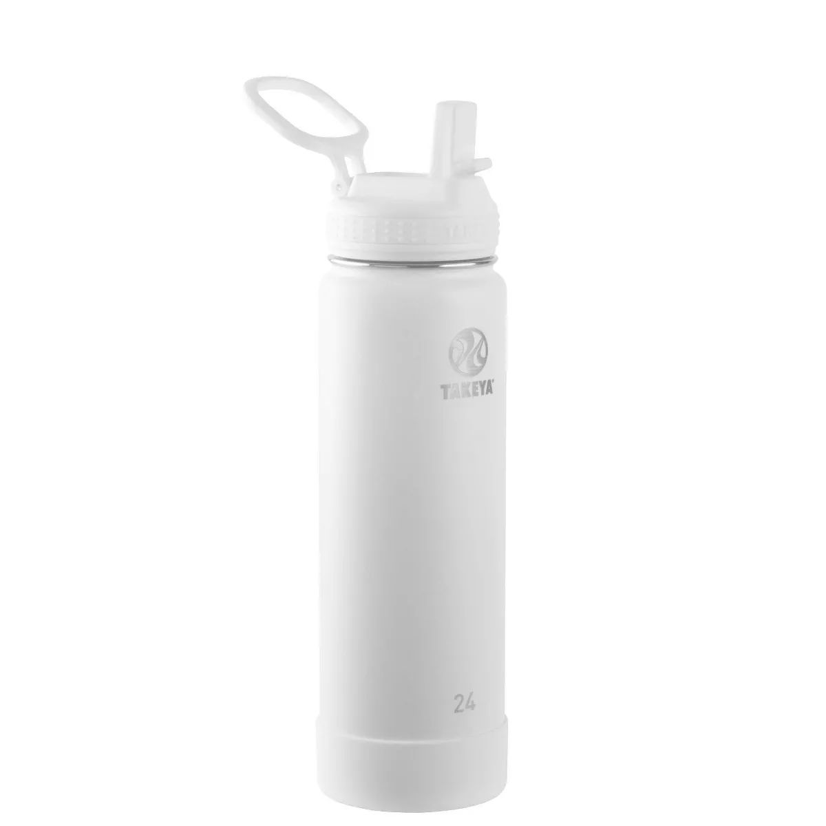 Takeya 24oz Actives Insulated Stainless Steel Water Bottle with Straw Lid | Target