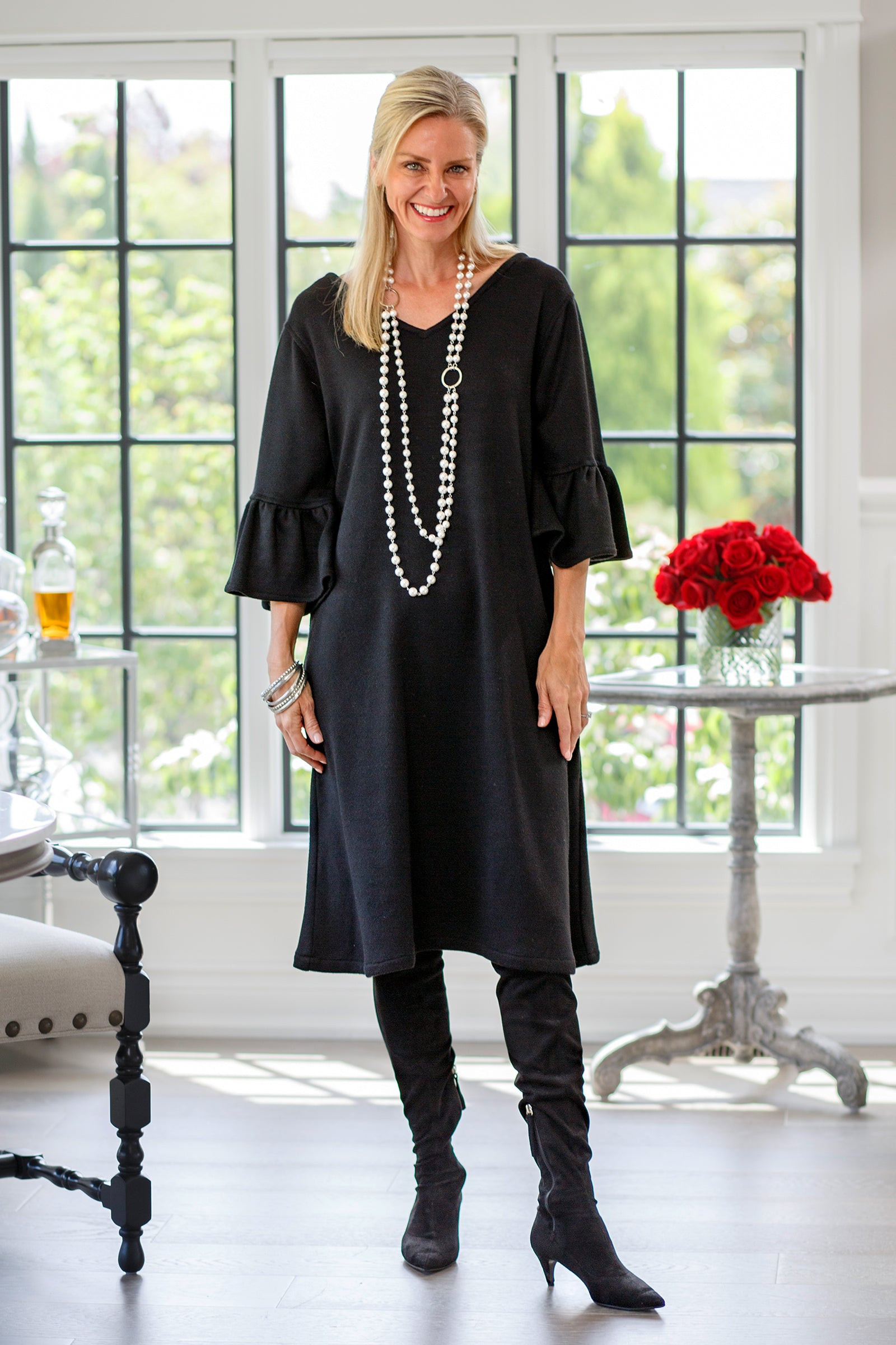 Comfy Bethany Dress | Arte Italica & Crown Linen Designs