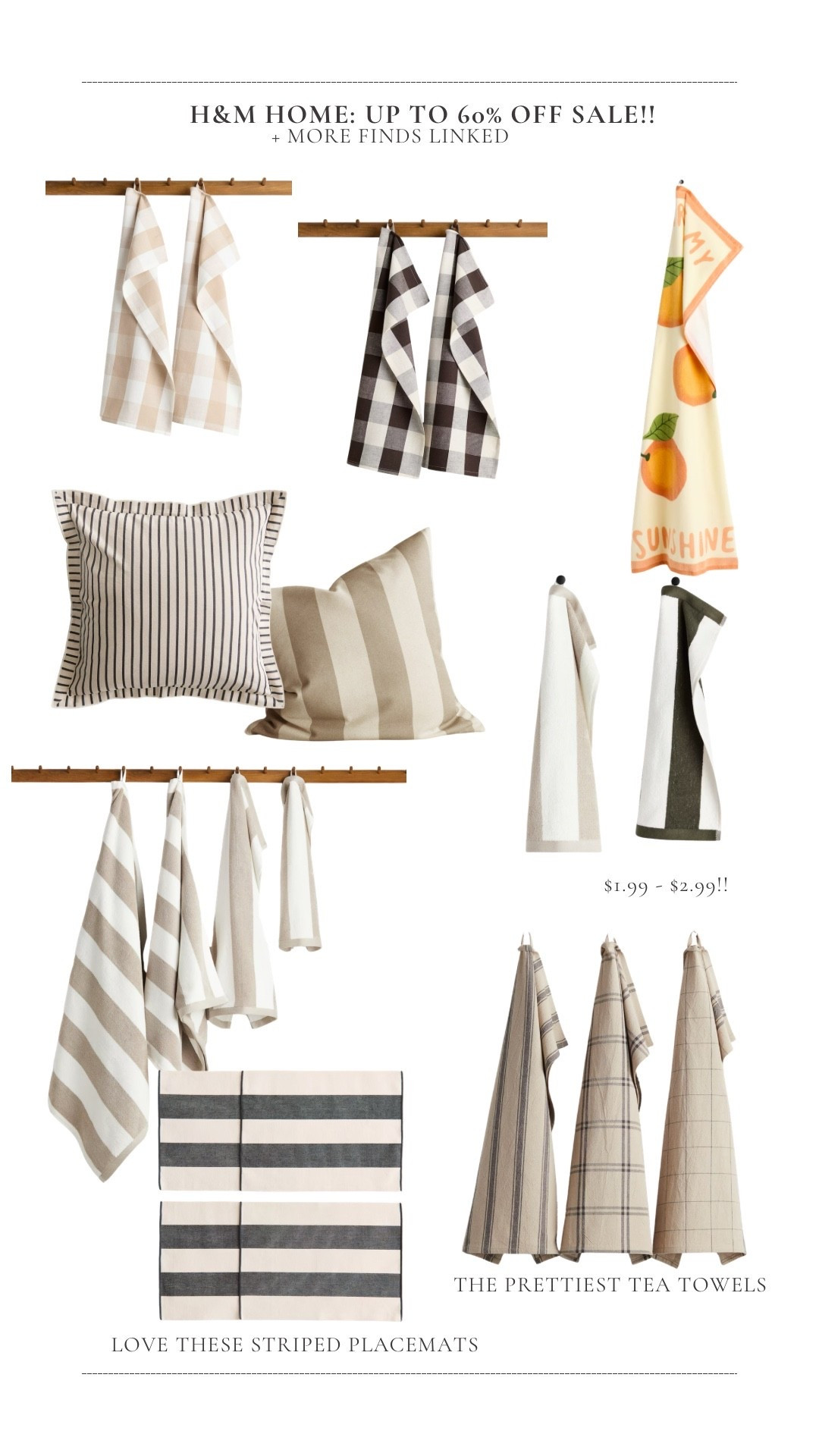 The H&M Home sale is so good right now! 🤍 Up to 60% off with so many beautiful striped, plaid, and neutral home finds. Sharing some of my favorites here!

#LTKHome #LTKSaleAlert #LTKSeasonal