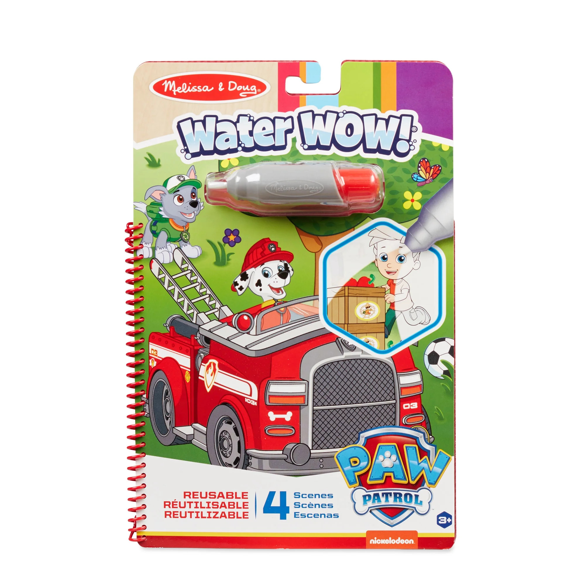Melissa & Doug PAW Patrol Water Wow! - Marshall | Walmart (US)