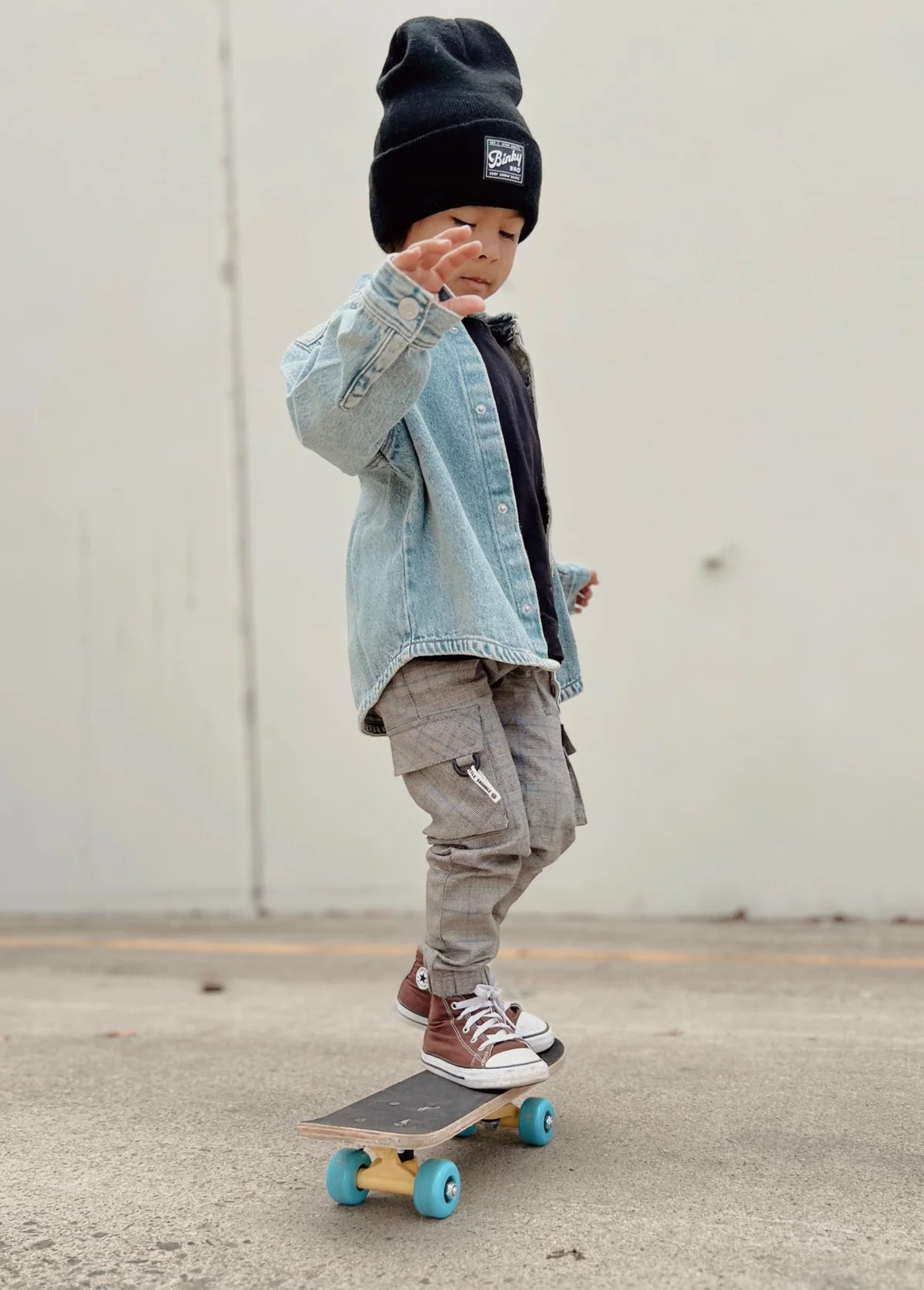 Plaid Cargos | Little Trouble