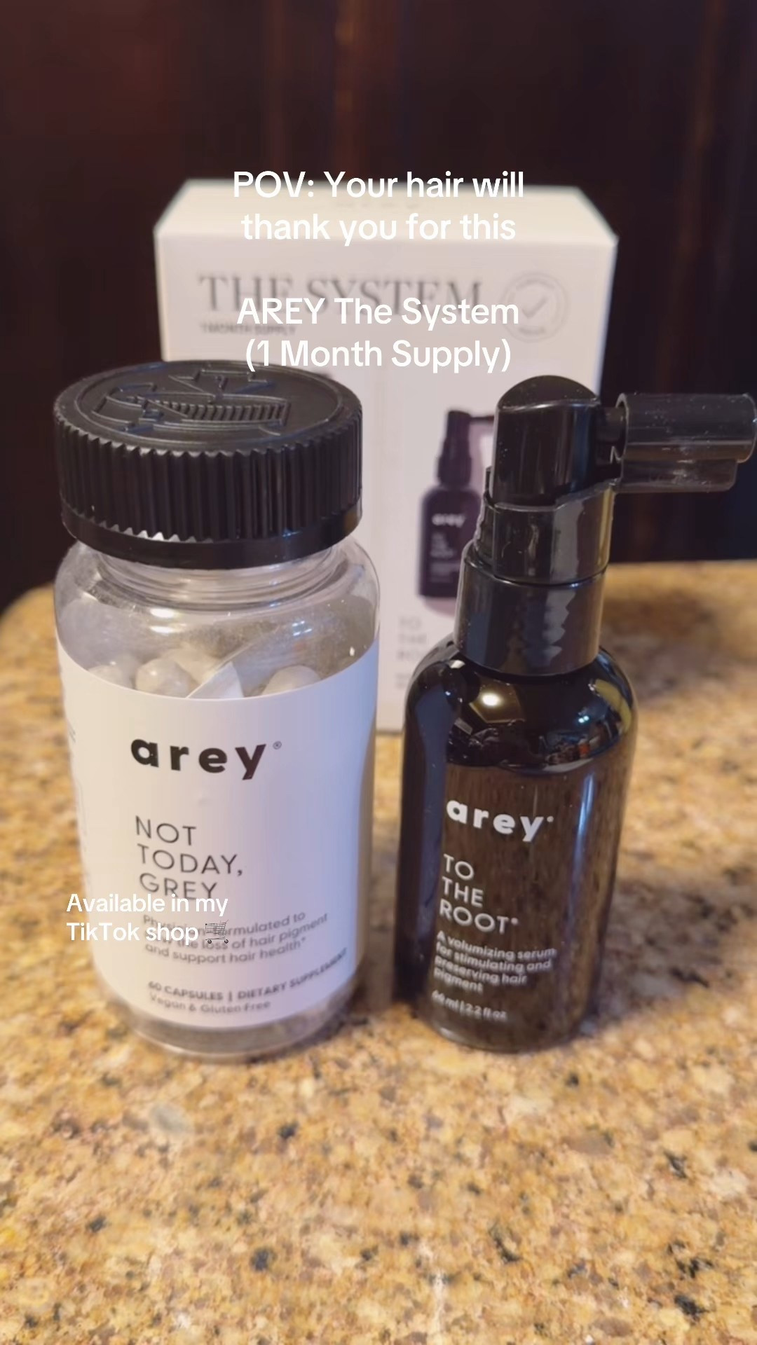 Real talk: results didn’t happen overnight — but AREY The System made the journey worth it. Less shedding, stronger strands, and a routine I actually stick to. Trust the process 🤍🖤 @areyhaircare 

Available in my TikTok shop 🛒

#AREY #AREYTheSystem #grayhair #fyp #creatorsearchinsights #amazon 

#LTKselfcare #LTKBeauty #LTKOver40