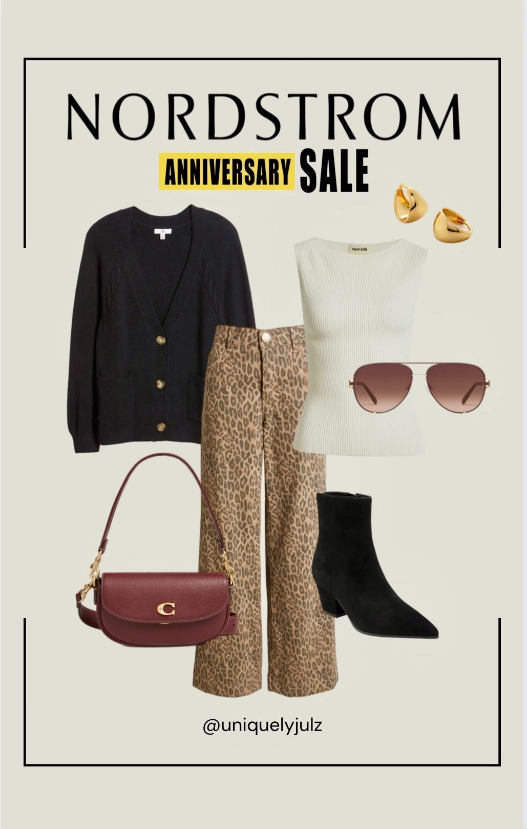 Nordstrom sale outfit inspiration 
Fall fashion
Leopard jeans
Coach handbag
Nordstrom sale shoes
Boots



#LTKStyleTip #LTKSeasonal #LTKSaleAlert