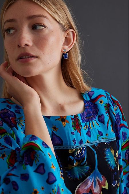 I am obsessed with all of the blue earrings right now at Anthropologie - hello cobalt earrings, sapphire earrings, azure earrings and much more

#LTKSeasonal