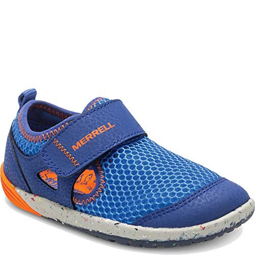 Merrell unisex child Bare Steps H2o Water Shoe, Blue/Orange, 5.5 Little Kid US | Amazon (US)