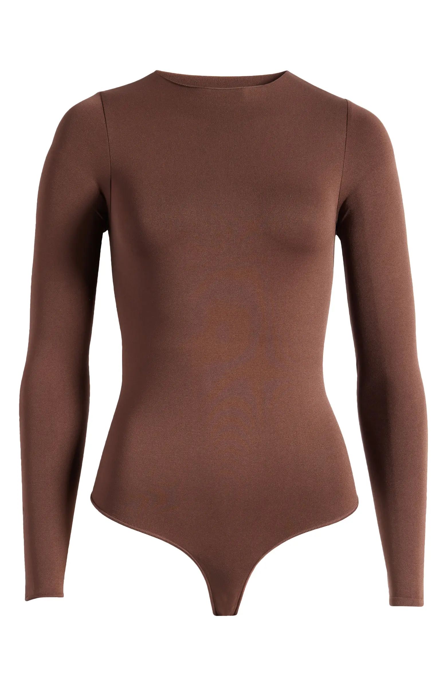 Essential Long Sleeve Crewneck Bodysuit | Nordstrom