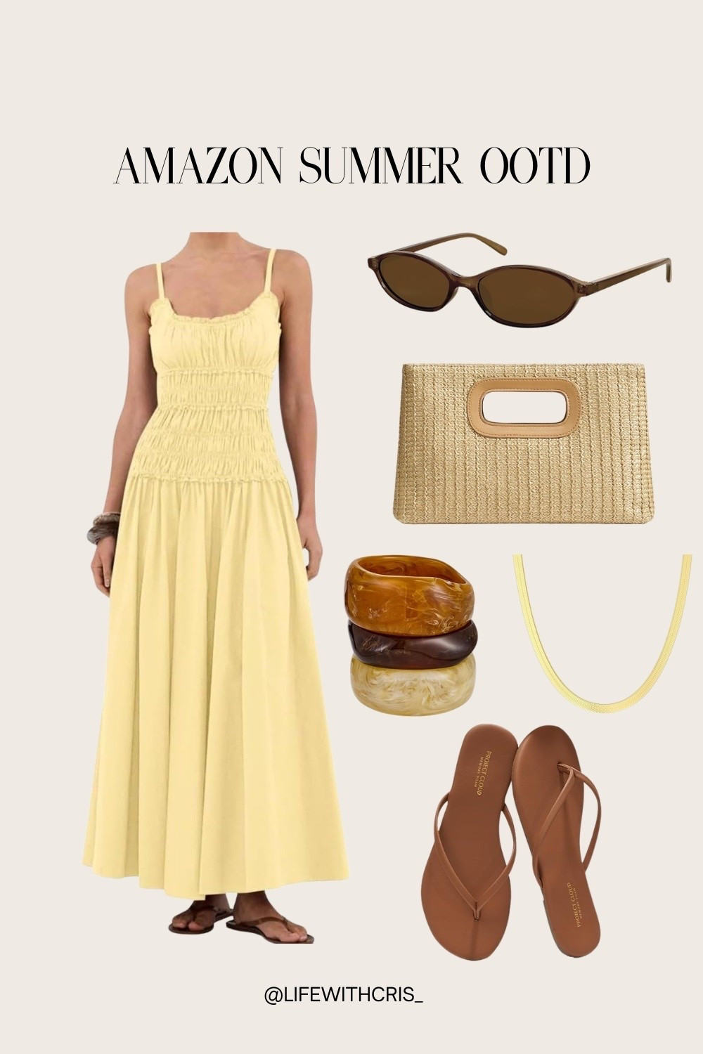 a simple yellow maxi paired with a simple sandal and accessorized with chunky bangles is so chic to me

#LTKgrwm #LTKootd #LTKSeasonal