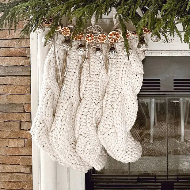 Faux Orange Slice Garland | Antique Farm House