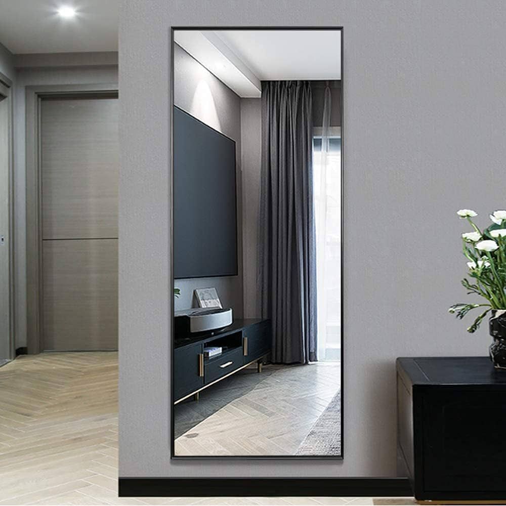 NeuType Full Length Mirror Standing Hanging or Leaning Against Wall, Large, Rectangle, Bedroom Wa... | Amazon (US)