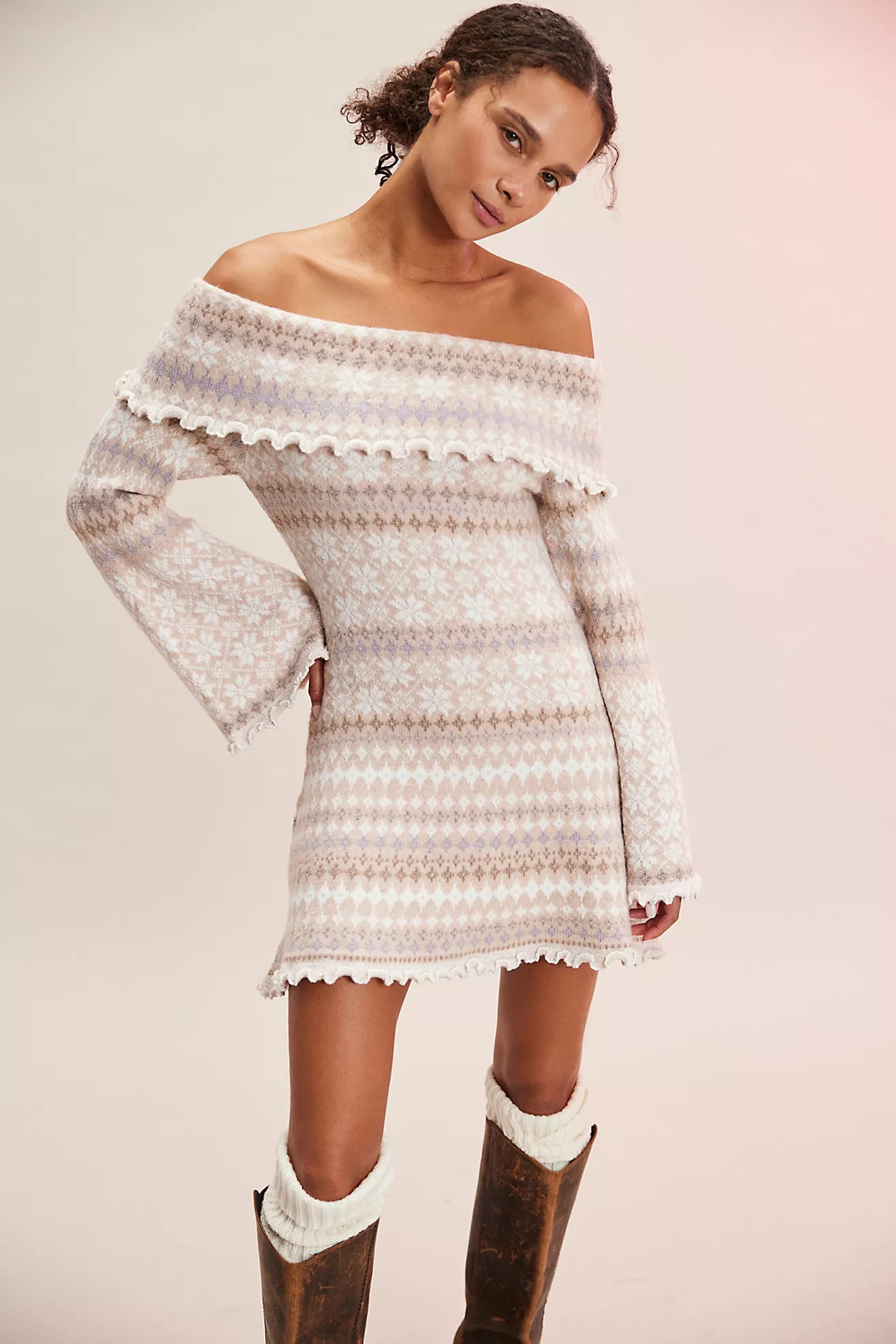 Fiona Fair Isle Mini | Free People (Global - UK&FR Excluded)