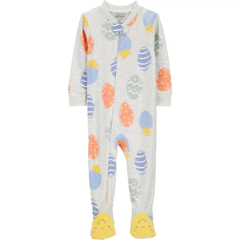 Carter's Child of Mine Toddler Easter Pajama, One-Piece, Sizes 12M-5T | Walmart (US)