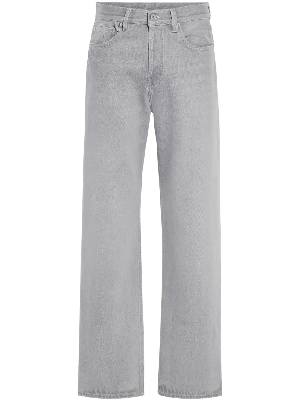 Jacquemus Le De-Nîmes Droit Straight Jeans | Grey | FARFETCH | Farfetch Global