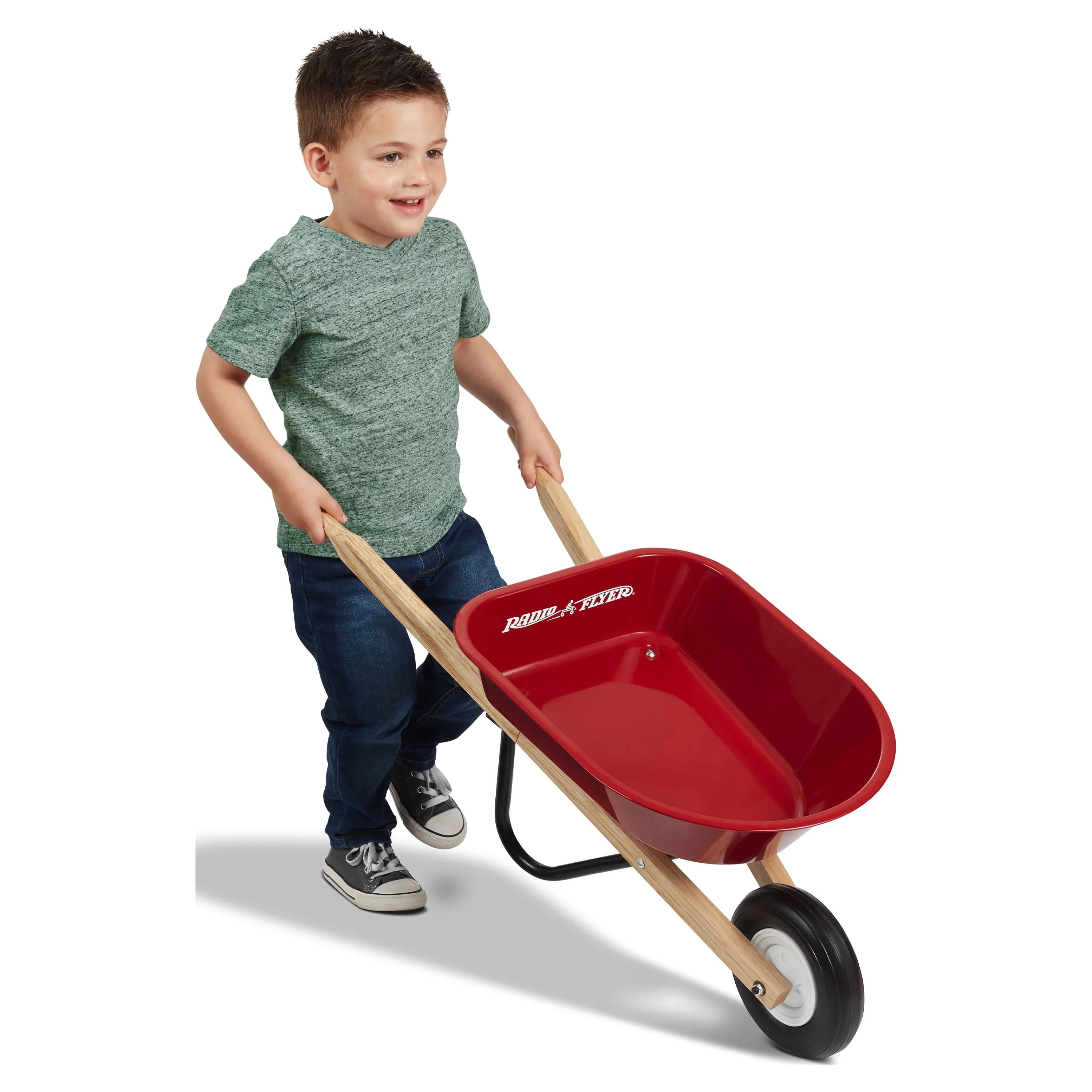 Radio Flyer, Kid's Wheelbarrow Toy, Steel Body, Red | Walmart (US)