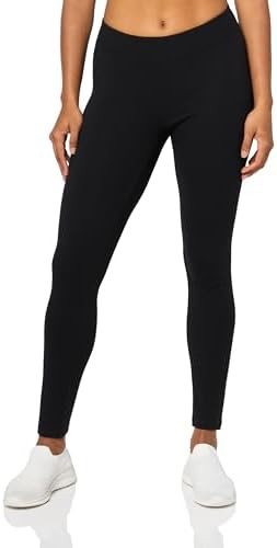 L'eggs Casual Women's Cotton Leggings for All Day Wear, Premium Blend, Stretchy Comfort Waistband... | Amazon (US)