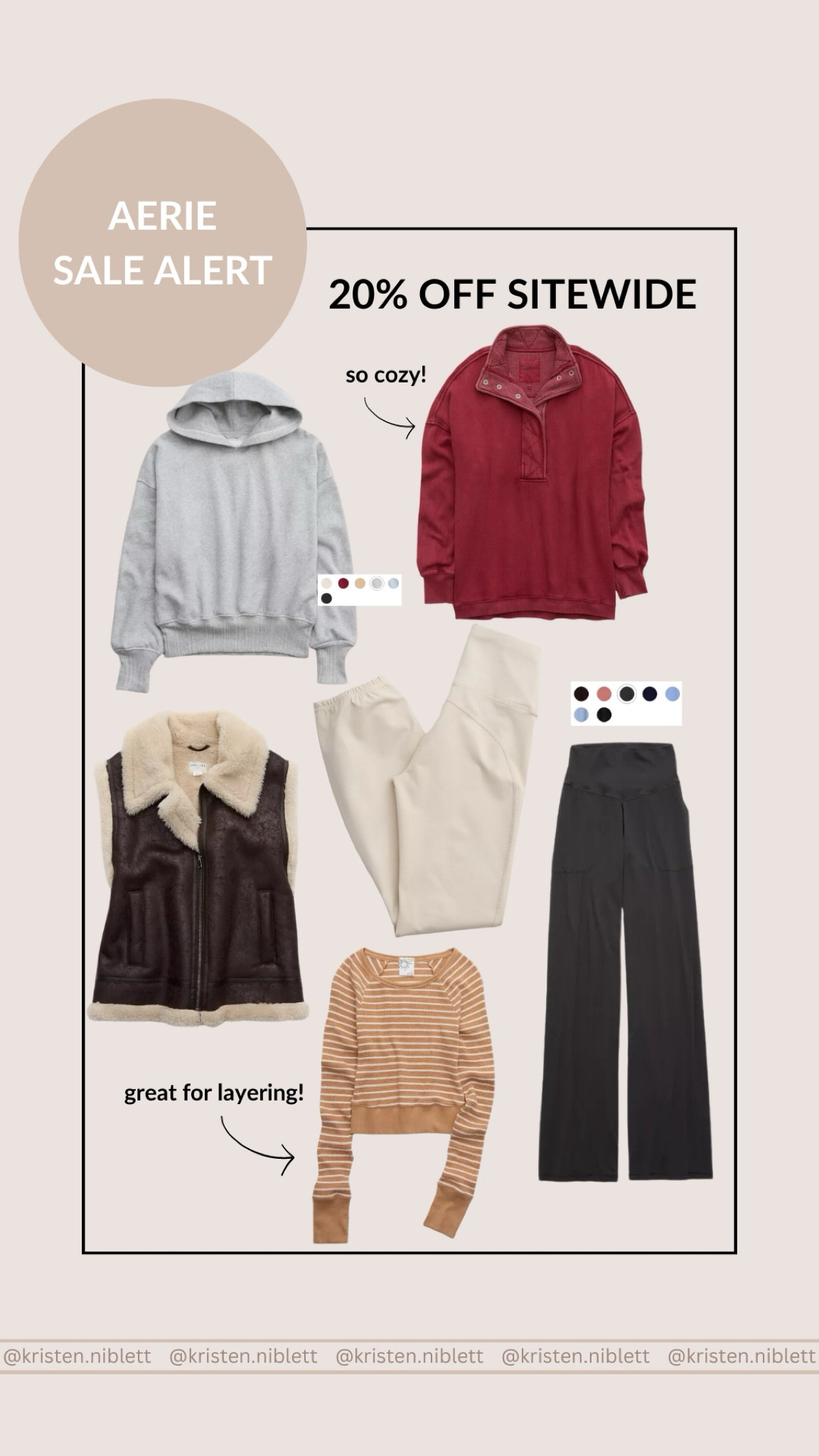 Aerie sale alert! Use code: FALL20LTK for 20% off! 

#LTKStyleTip #LTKSeasonal #LTKFallSale