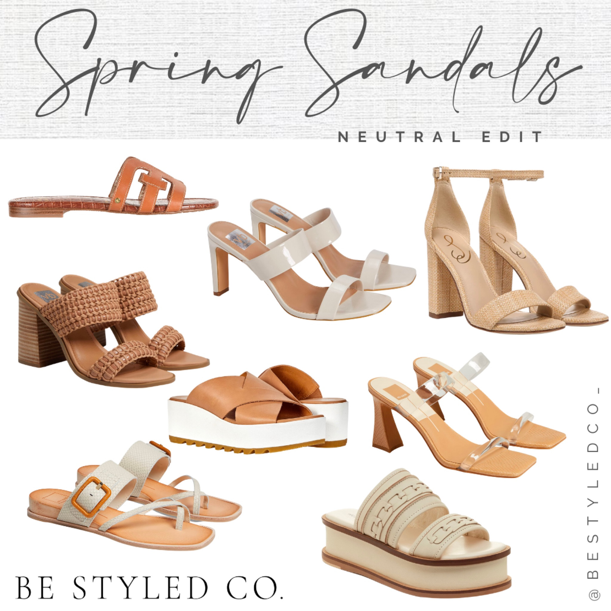 Our favorite neutral sandals of the season! #shoecrush #sandals #neutralshoes 

#LTKunder100 #LTKSeasonal #LTKshoecrush