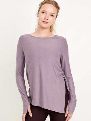 CloudMotion Side-Tie Tunic | Old Navy (US)
