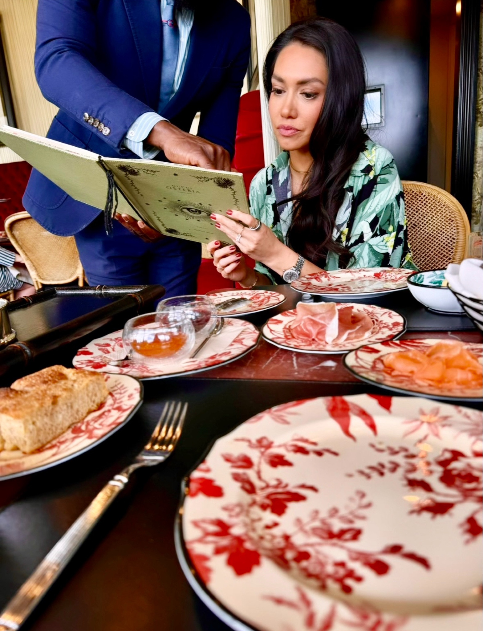 Easter brunch at Gucci Osteria in Beverly Hills. Dress is Normal Kamali. 

#LTKxSephora #LTKSeasonal #LTKbeauty