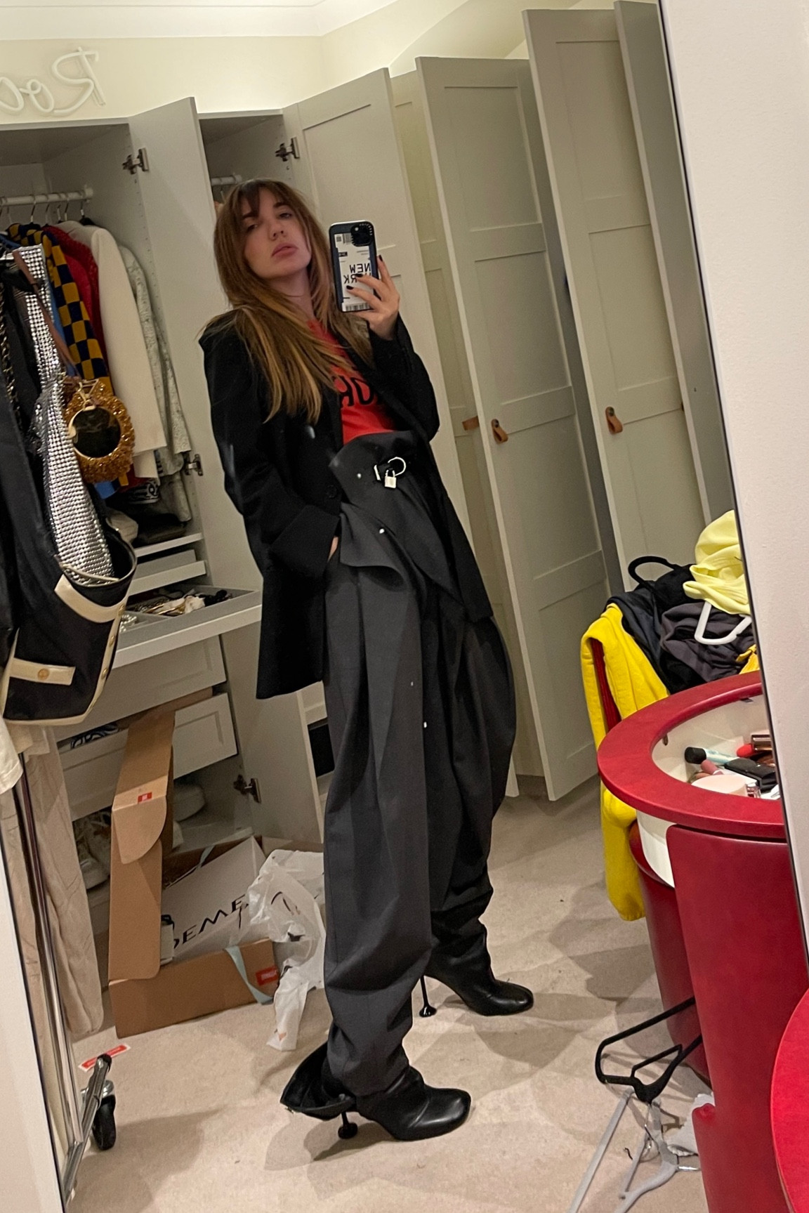 Fit check 06.01.2024. These trousers, jacket and shoes are now on sale. Run, don’t walk!

#LTKparties #LTKstyletip #LTKsalealert