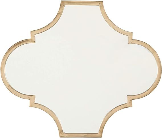 Signature Design by Ashley - Callie Accent Mirror - Contemporary - Gold Finish | Amazon (US)