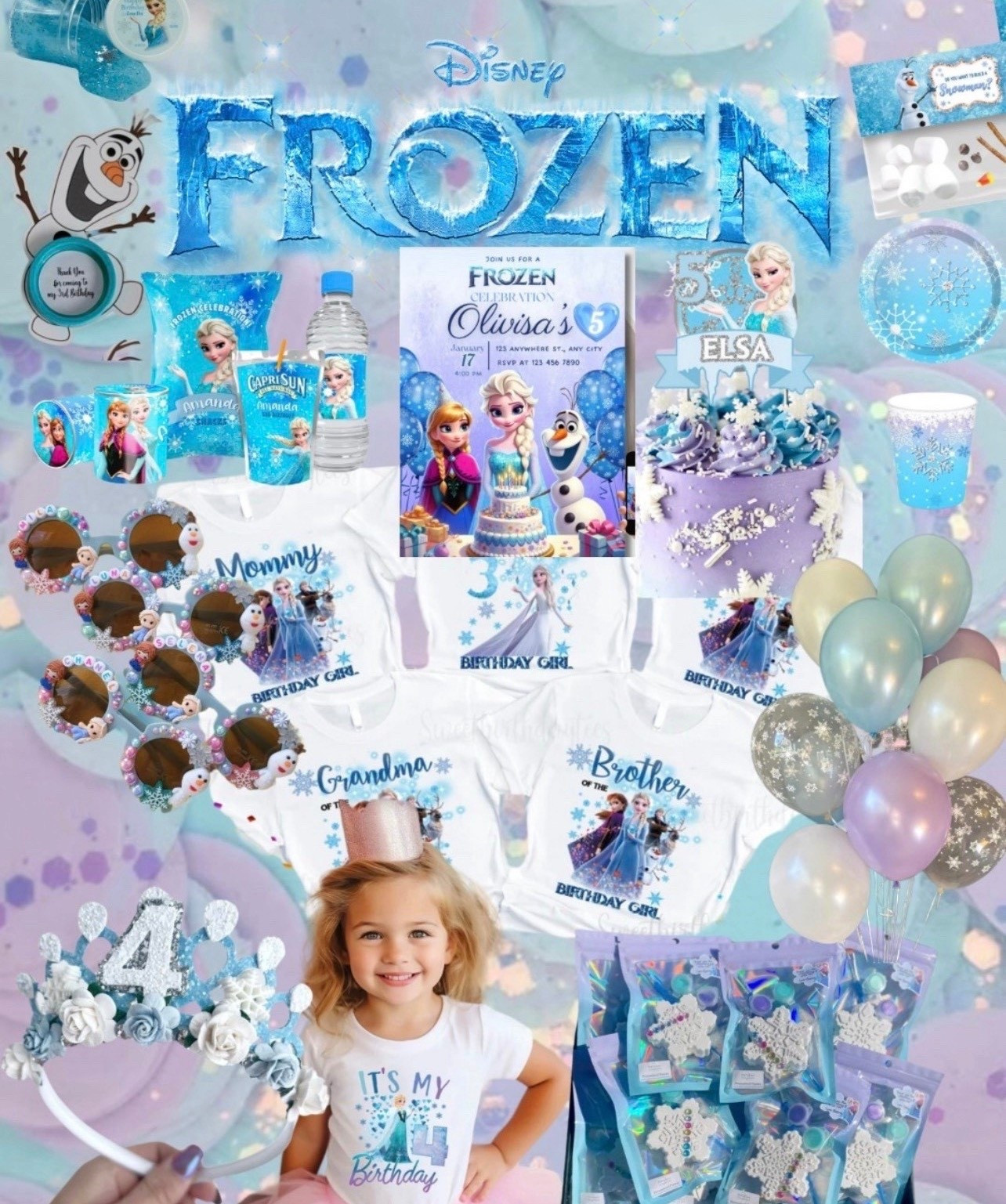 Frozen Birthday Party theme Disney princess theme Elsa birthday party favors Disney Frozen Birthday party decorations birthday party ideas children birthday 

#LTKParties #LTKFamily 

#LTKKids

#LTKmomlife #LTKKids #LTKBaby