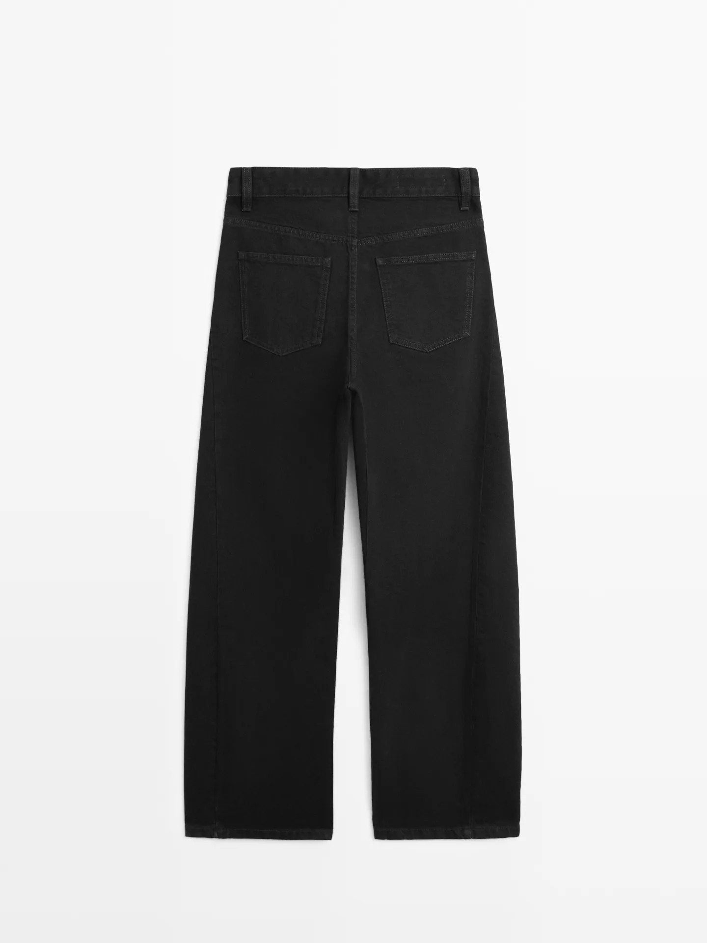 Mid-rise balloon fit jeans | Massimo Dutti UK