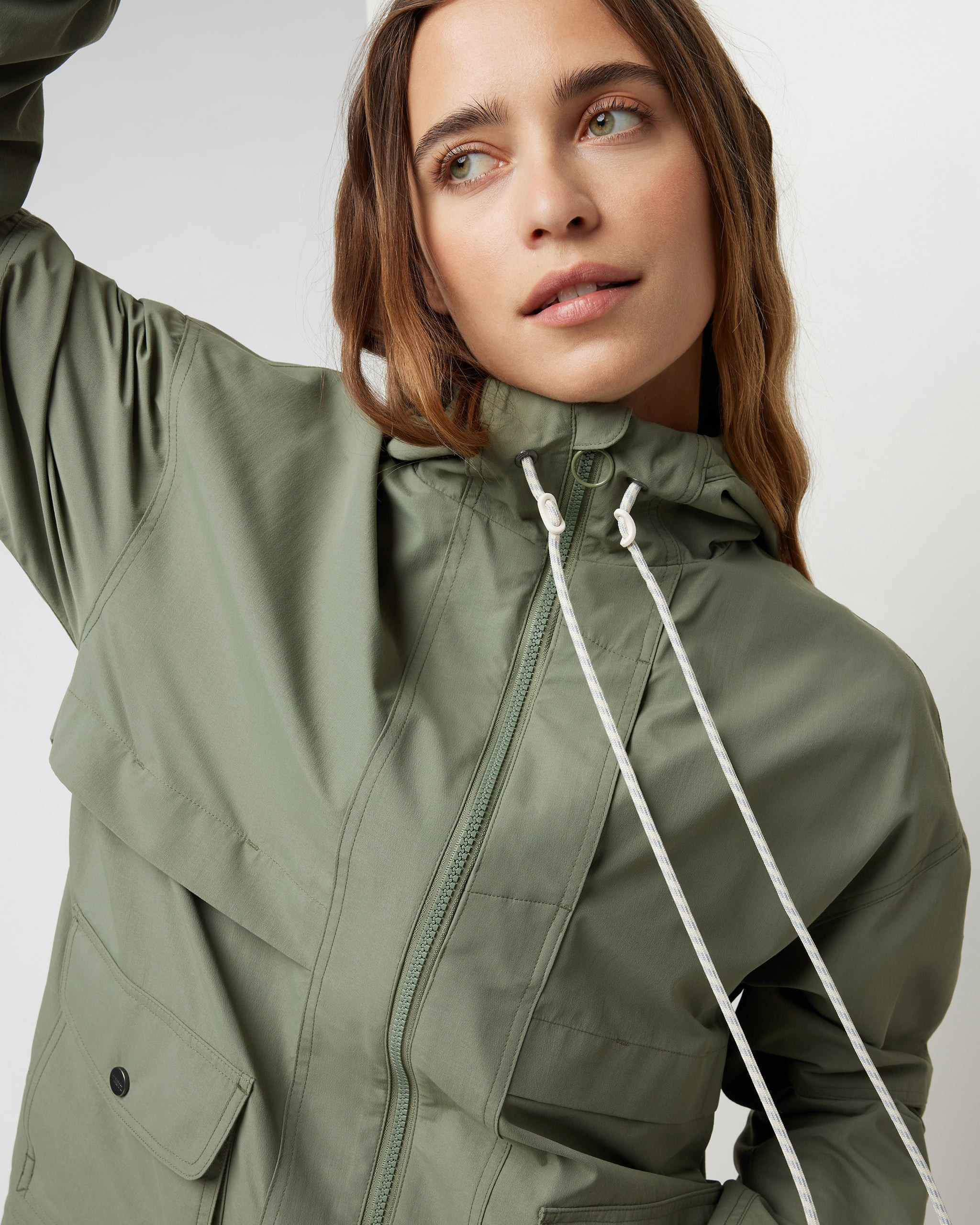 Elijo Rain Jacket | Women's Pistachio Rain Jacket | Vuori | Vuori Clothing (US & Canada)