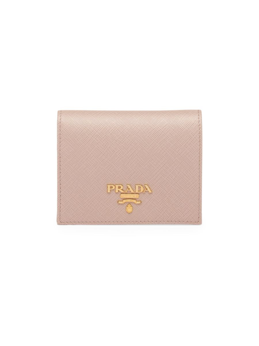 Small Saffiano Leather Wallet | Saks Fifth Avenue