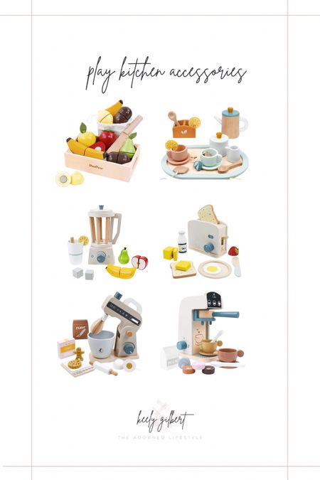 Play toddler kitchen accessories from amazon. Wooden toys. Wooden kitchen toys. Toddler toys. Montessori toys 

#LTKunder50 #LTKkids #LTKfamily